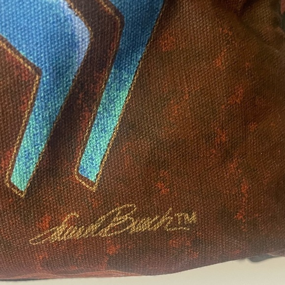 Large Laurel Burch Horses weekend tote - Picture 4 of 7